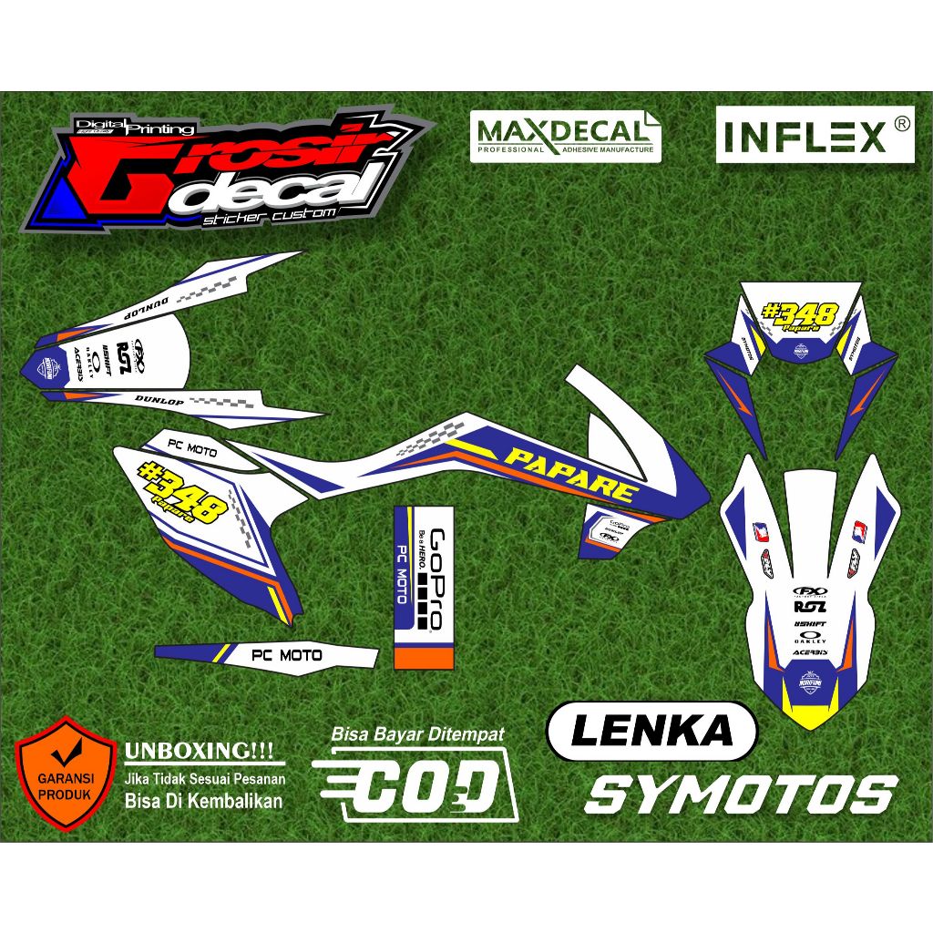 Mini Trail Mini LNKA 125cc / RFZ 125cc / SYMOTO 110cc สติ๊กเกอร์เต็มตัวขอฟรี