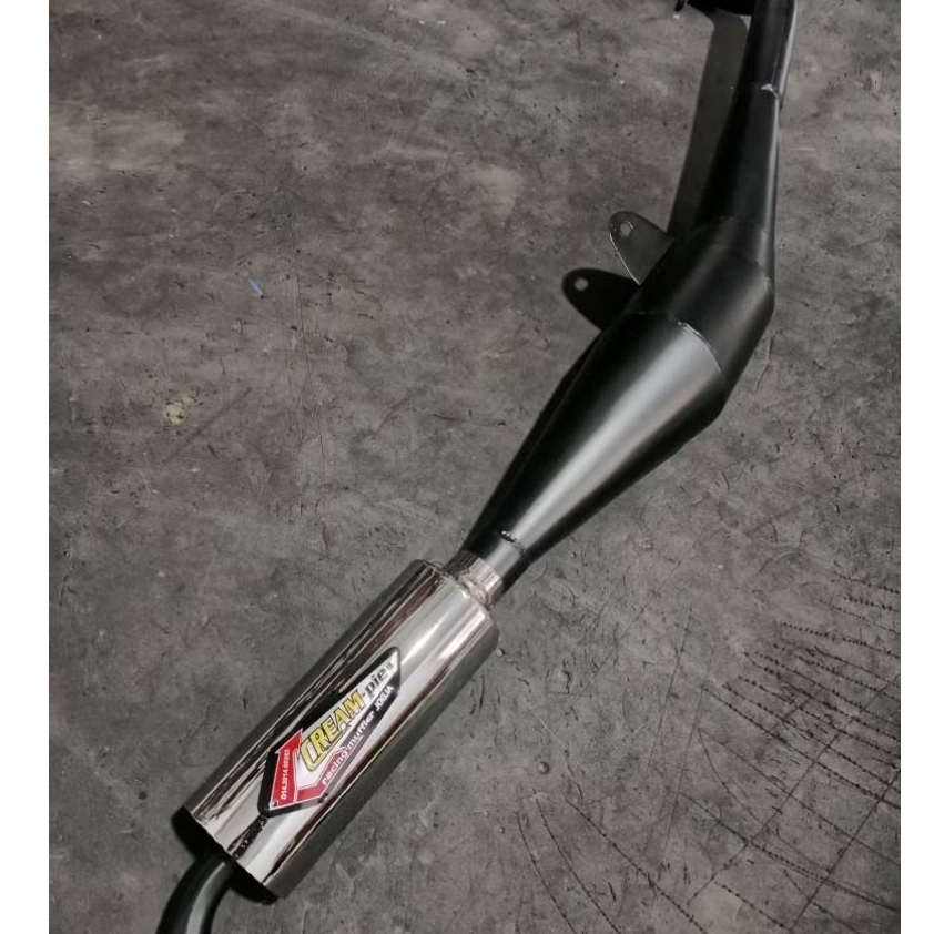 ท่อไอเสีย Creampei Fizr Force1 Y100 Yamaha Alfa F1zr F1 มาตรฐาน Racing ไอเสีย