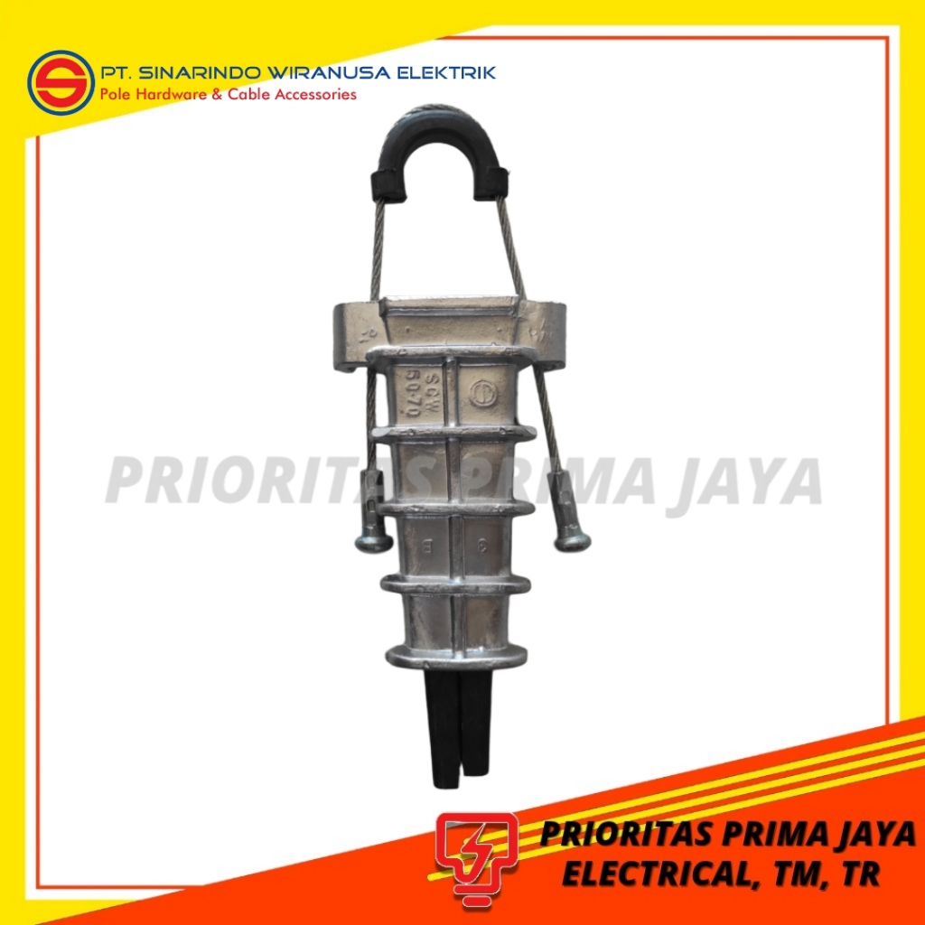 Crocodile Clamp / Dead End Clamp 50 - 70 Sinarindo