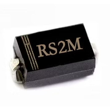 SMD RS2M FR207 2A 1000V ไดโอดการกู้คืนที่รวดเร็วเป็นพิเศษ