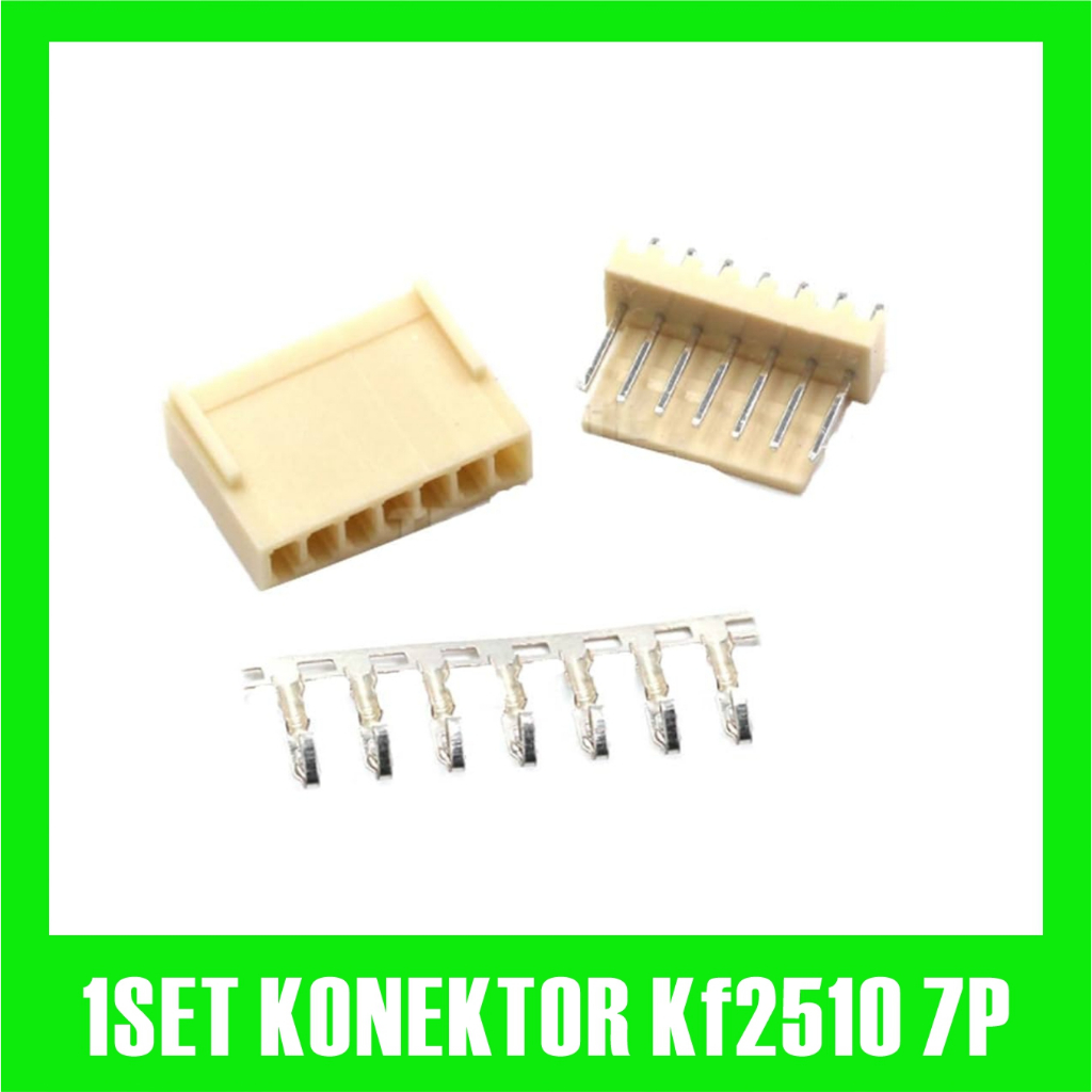 KF2510-7P Connector Kit Straight Pitch 2.54mm 7Pin Connector kf2510 7p