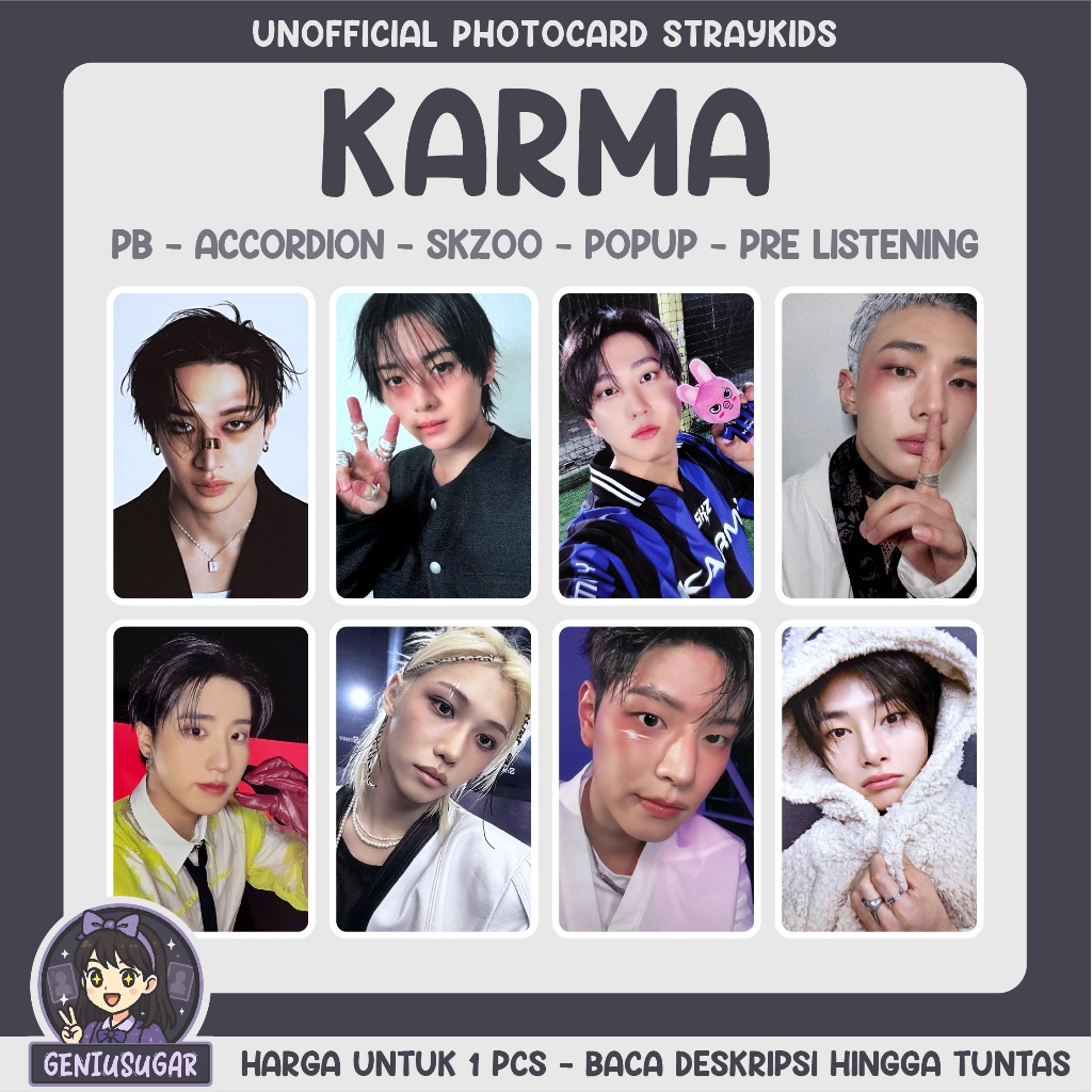 [SKZ] KARMA [1] โฟโต้การ์ดไม่จํากัด
