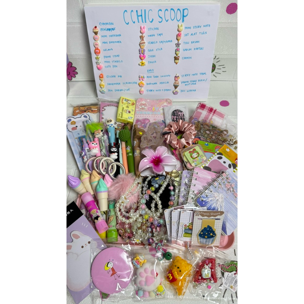 Lucky Scoop โดย Cchic Collection/Mystery Scoop/Scoop Order/สถานีสุดน่ารัก