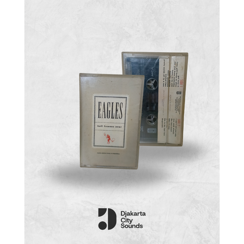 Eagles Hell Freezes Over Cassette Tape
