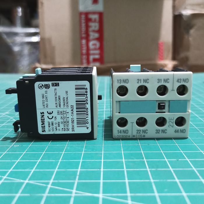 SIEMENS 3RH1921-1HA22 ติดต่อเสริม