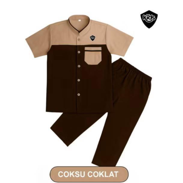 Koko Boys Suit อายุ 1-14 ปี ล่าสุด Koko เสื้อเด็กชาย สวมใส่สบาย Ngaji Lebara
