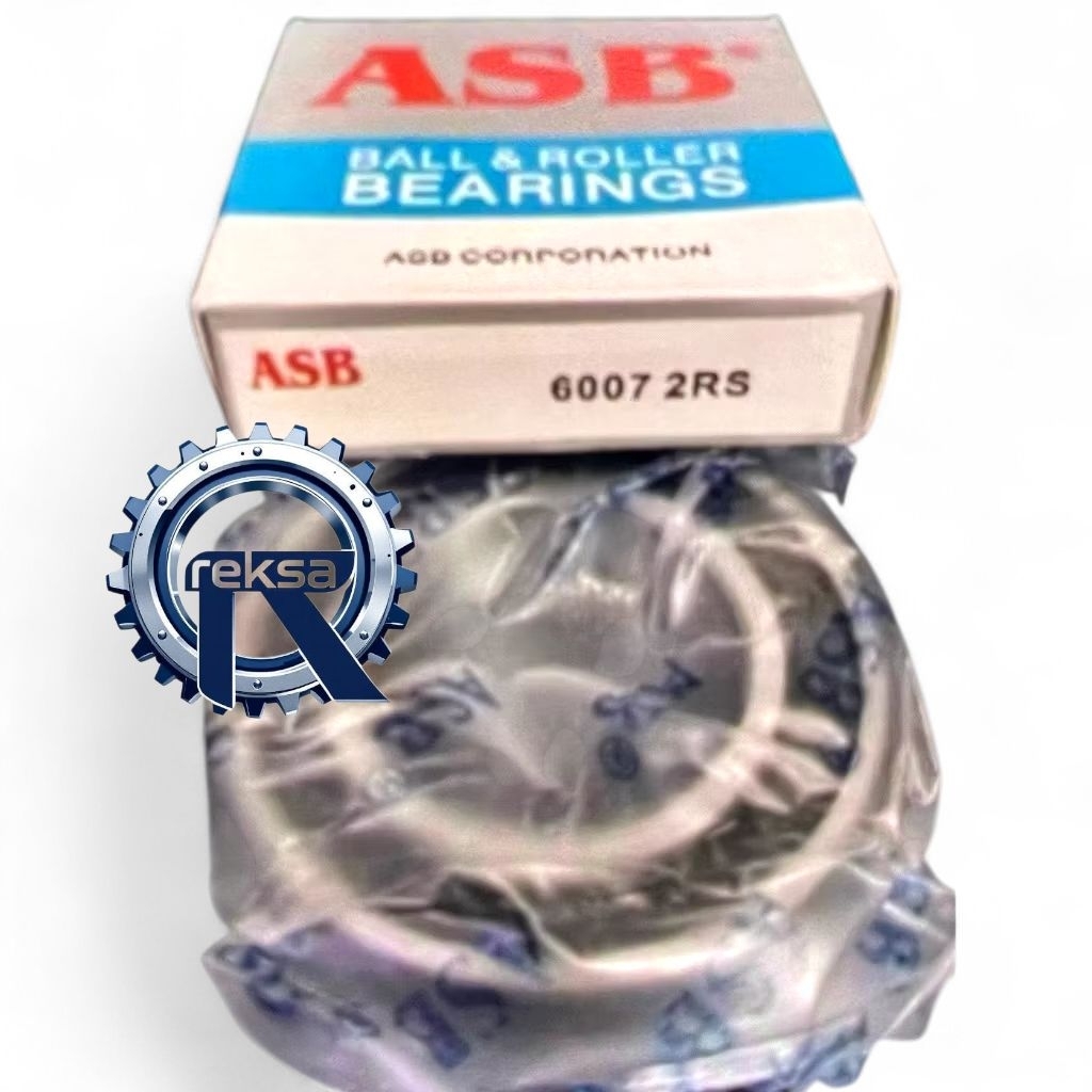 (5 ชิ้น) แบริ่ง 6007 2RS ASB ยี่ห้อ
