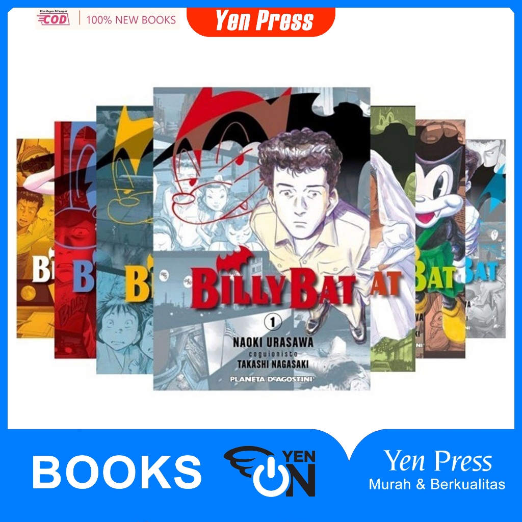 Manga Billy Bat โดย Takashi Nagasaki (20 เล่ม)
