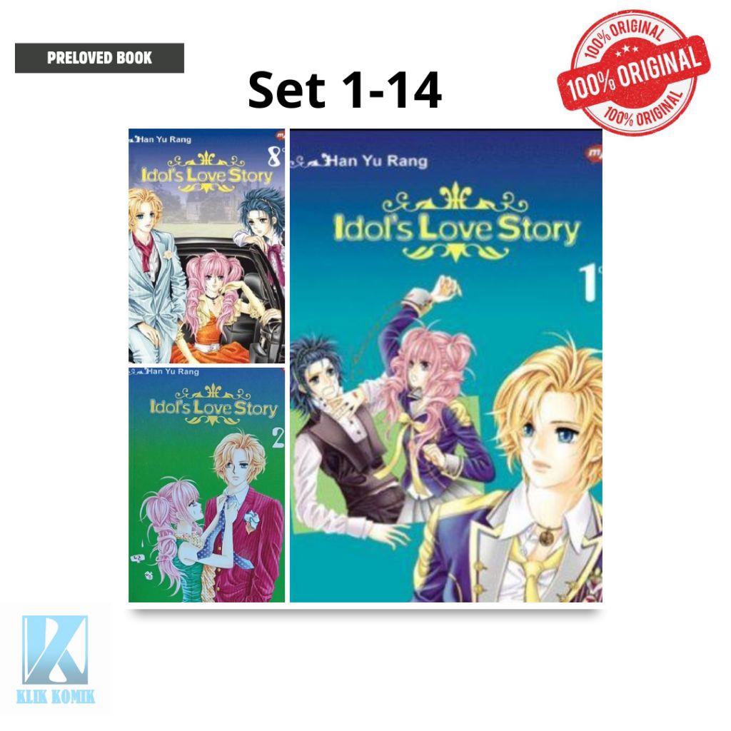 Manhwa Idol Love Story Comic 1-14 Han Yu Rang (ไมนัส VOL 11) ผับโดย M&C