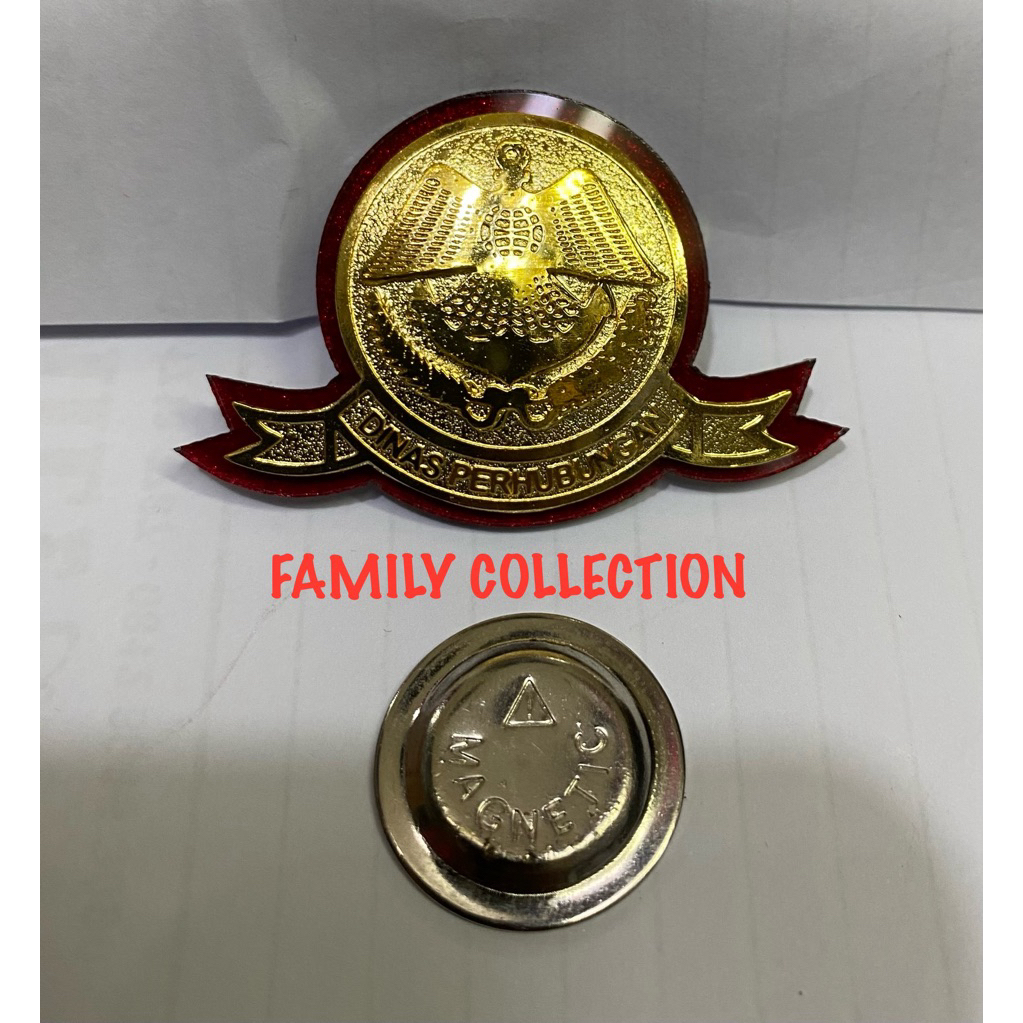 MERAH RED LINE TRANSPORTATION SERVICE PIN