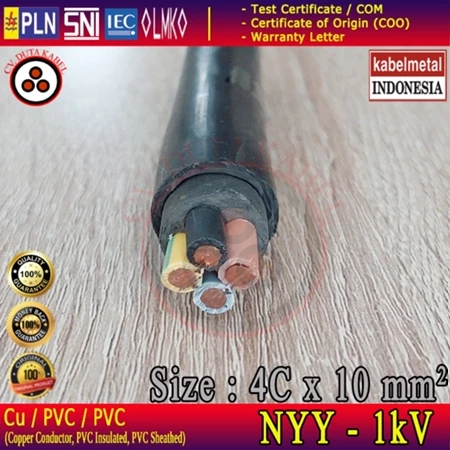 NYY สายโลหะ 4X10 MM2 4 X 10