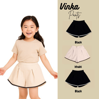 (1-6 Tahun) VINKA Celana Anak Perempuan | Hotpants Anak | Hot Pants Anak Perempuan | Celana Pendek Anak Perempuan 3-6 Tahun | Rendra Bordir |