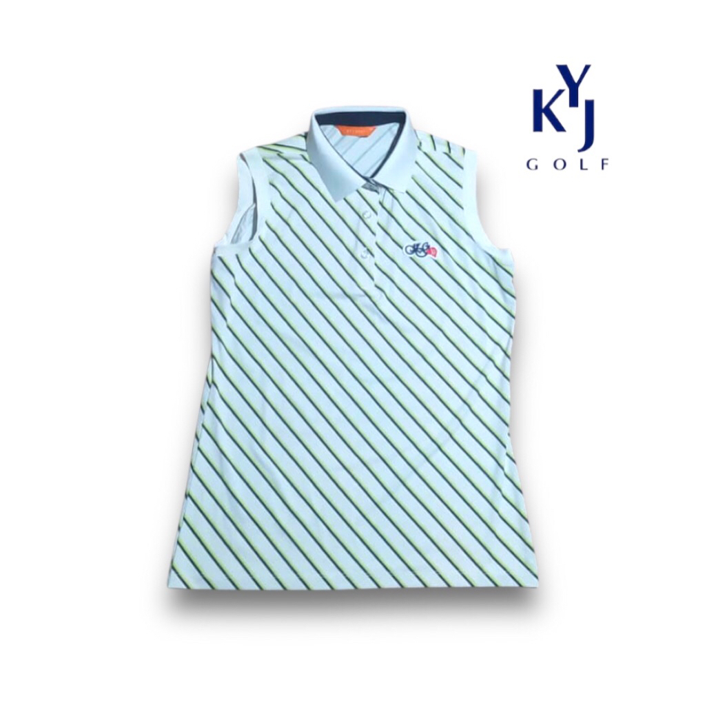 เสื้อกอล์ฟแขนกุดผู้หญิงเหมือนใหม่KYJ GOLF LD 84 Stretch Second Preloved