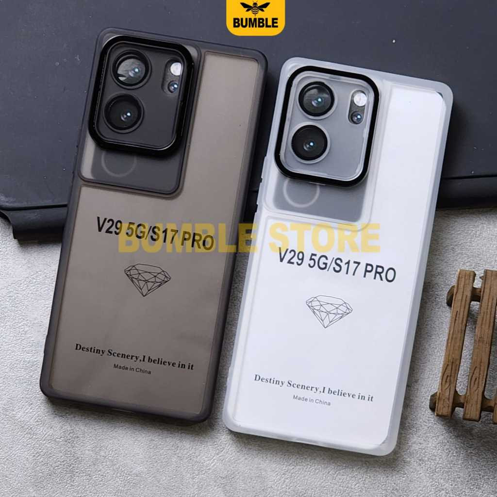 Bumble - Softcase Clear Lens Camera case Vivo V29 5G Vivo V29E Vivo Y02 Vivo Y02T Vivo Y16 Vivo Y17S