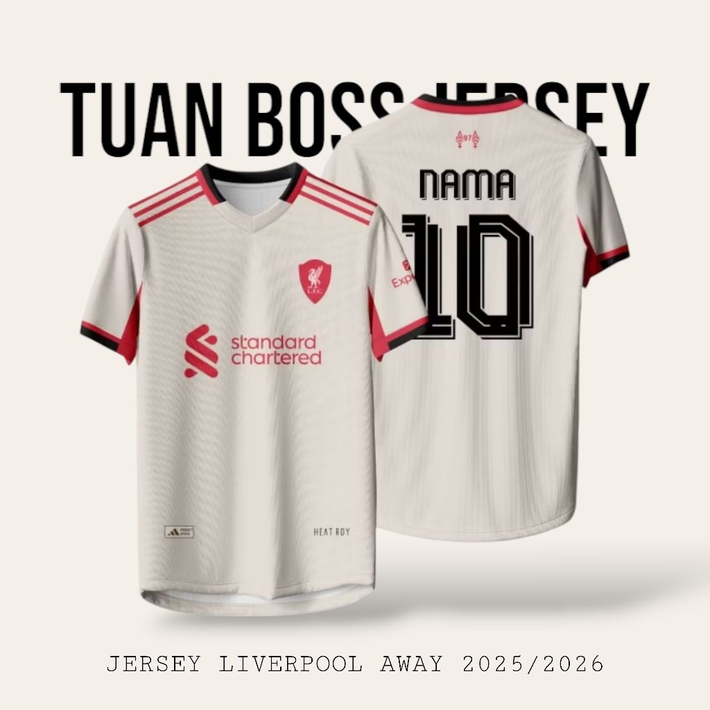 LIVERPOOL AWAY JERSEY 2025 2026