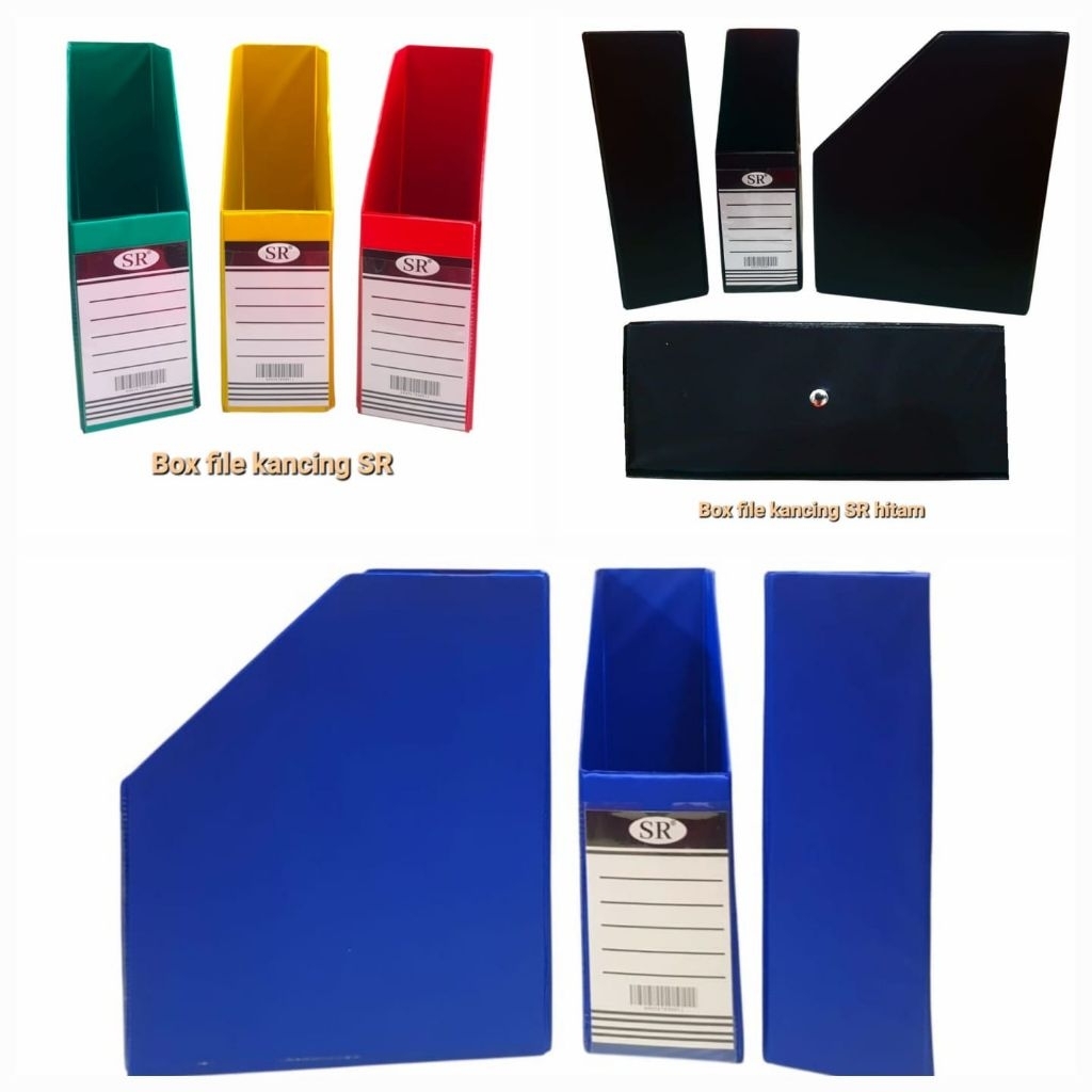 SR BUTTON FILE BOX**