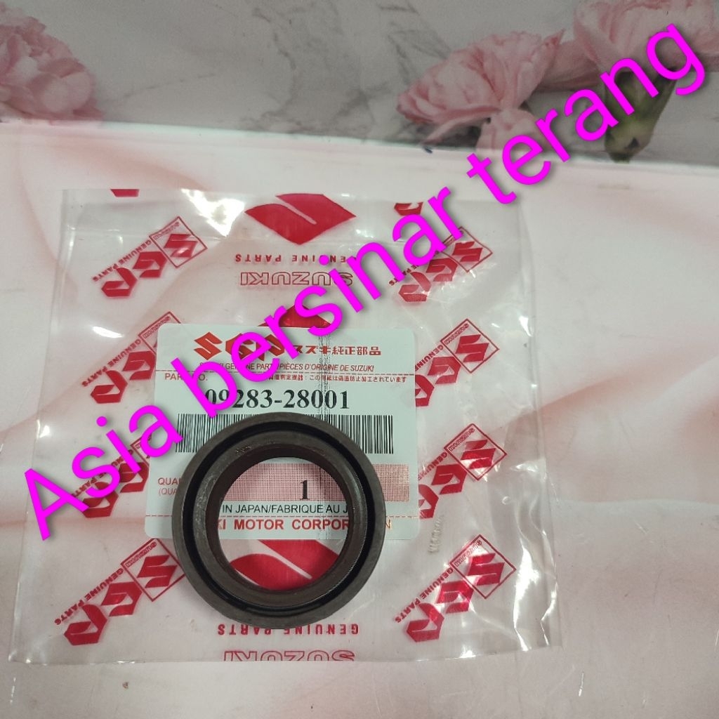 ด้านหลังซีล TRANSMISSION TRANS RR SEAL SUZUKI ST20/ST100 OLD/SJ410 09283-28001