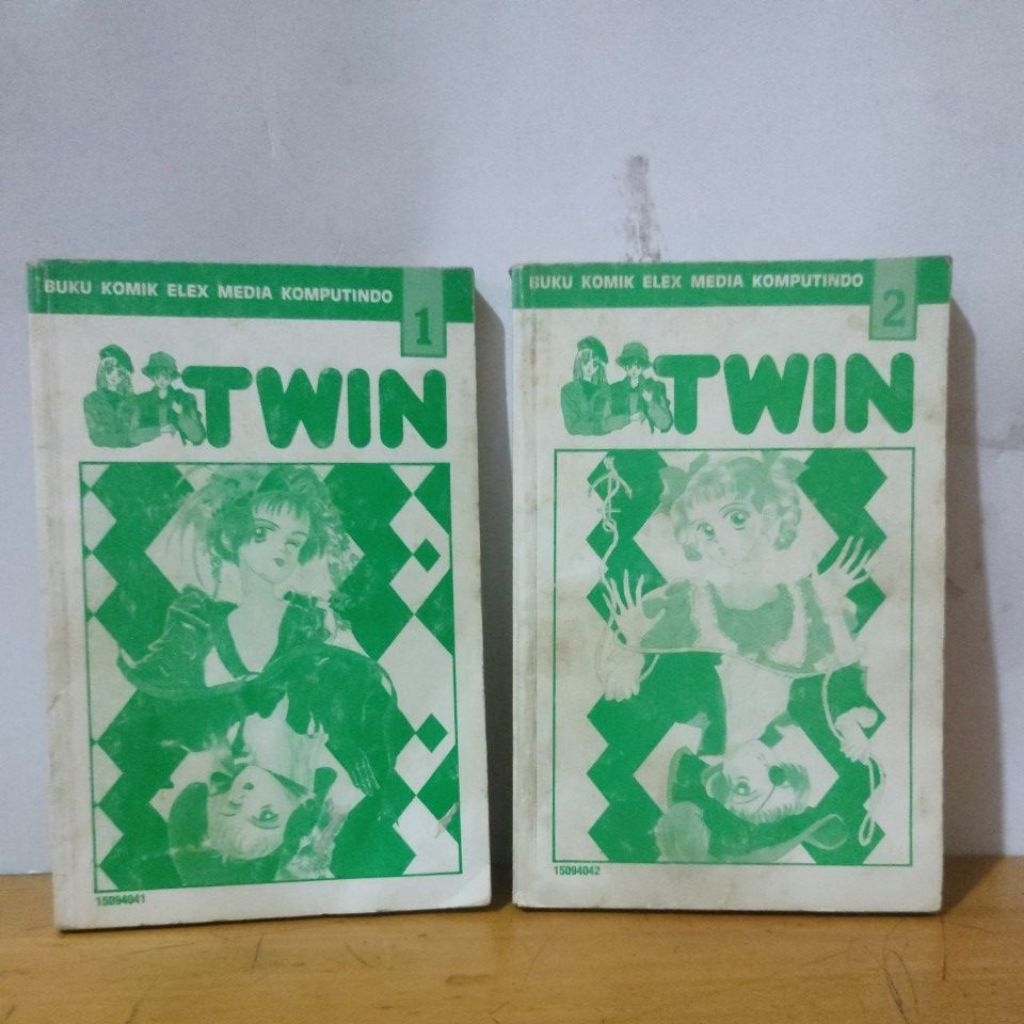 ELEX COMICS MEDIA " TWIN" NUMBER 1 & 2 จบโดย: MEIWA UEDA