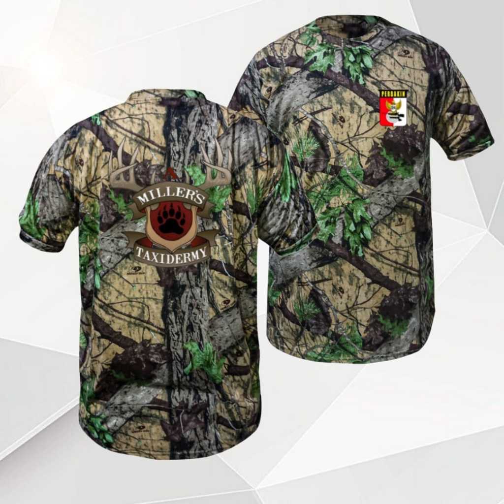 เสื้อยืด Mossy Oak Perbakin Miles Camo - ดีไซน์เฉพาะสําหรับคนรักล่าสัตว์