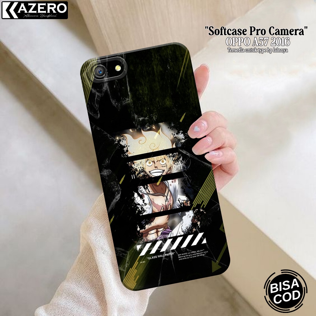 HP OPPO A57 2016 แฟชั่นกรณีอะนิเมะซิลิโคน Pro กล้อง Softcase OPPO A57 2016 เคสโทรศัพท์ซิลิโคน Pro กล