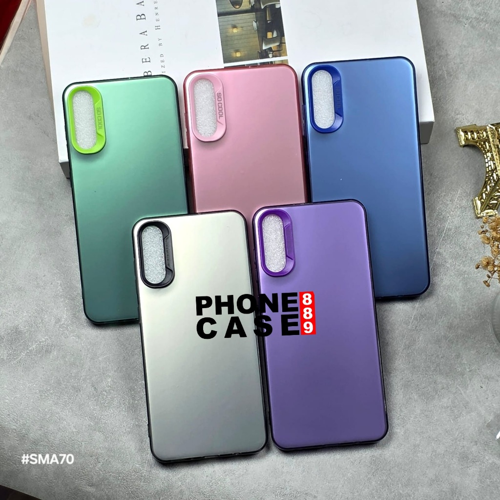 SAMSUNG A70 CASE IMD PLATE HOLOGRAM CASE SOCOOL SAMSUNG A70