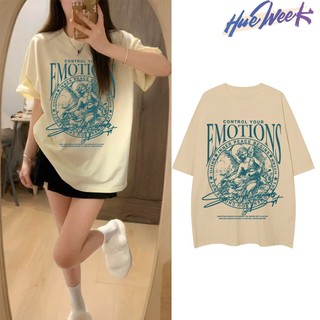 [ Ready stock ] HW. T-shirt Oversize Retro goddess portrait baju bigsize kaos korea | Kaos baju Wanita pria/393