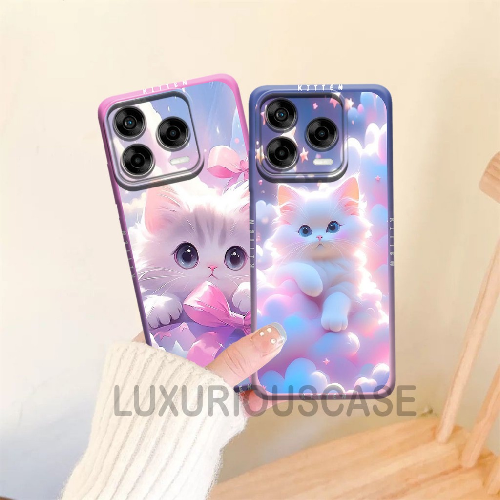 HP ล่าสุด ZTE Blade V70 Design & ZTE Blade V70 เคสโทรศัพท์ 2025 Cat Motif | เคสดีไซน์ ZTE Nubia V70 