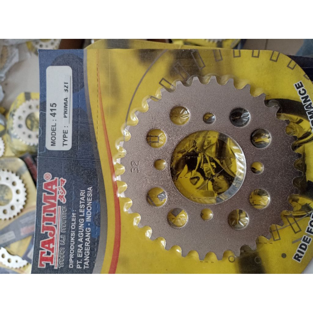REAR GEAR 415 HND GRAND 32T เกียร์ด้านหลัง HONDA SUPRA X OLD GRAND LEGEND 415 32T