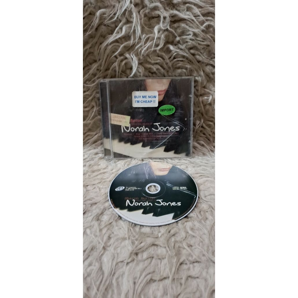 แผ่นซีดีเทปคาสเซ็ต Norah jones