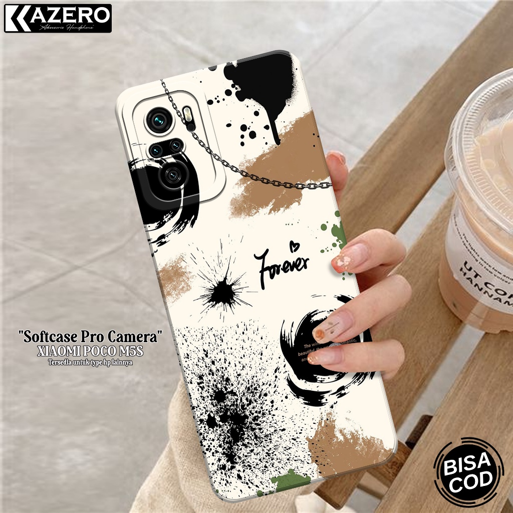 KAZERO - เคสโทรศัพท์ XIAOMI POCO M5S - เคสความงามแฟชั่น - กล้อง Pro - XIAOMI POCO M5S Softcase - เคส