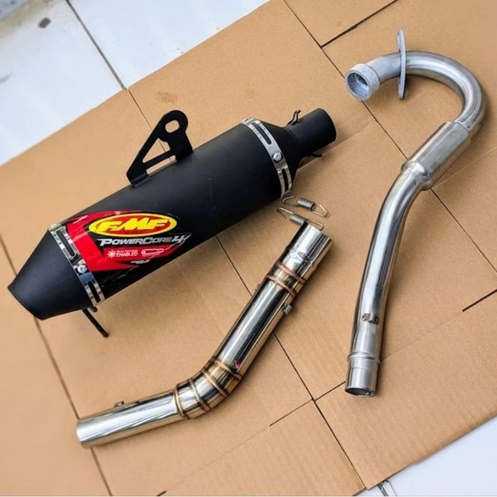 FMF Powercore4 ท่อไอเสีย xr 150 xr200 xtz 125 xtz150 klx 150 klx140 crf 150 ท่อ ksr 110 msx 125