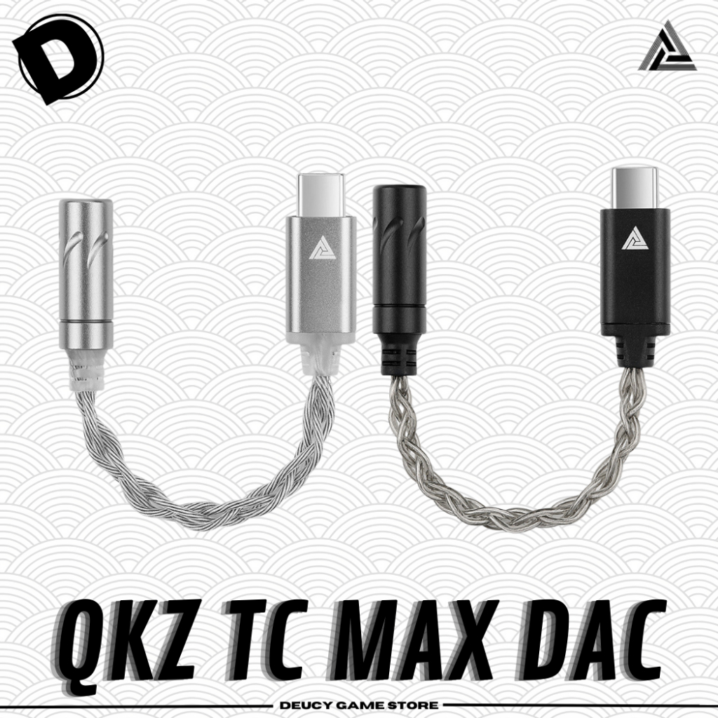 QKZ TC MAX KT02F20 DAC USB Type C ถึง 3.5 มม. อะแดปเตอร์ Type C ถึงแจ็คเสียง