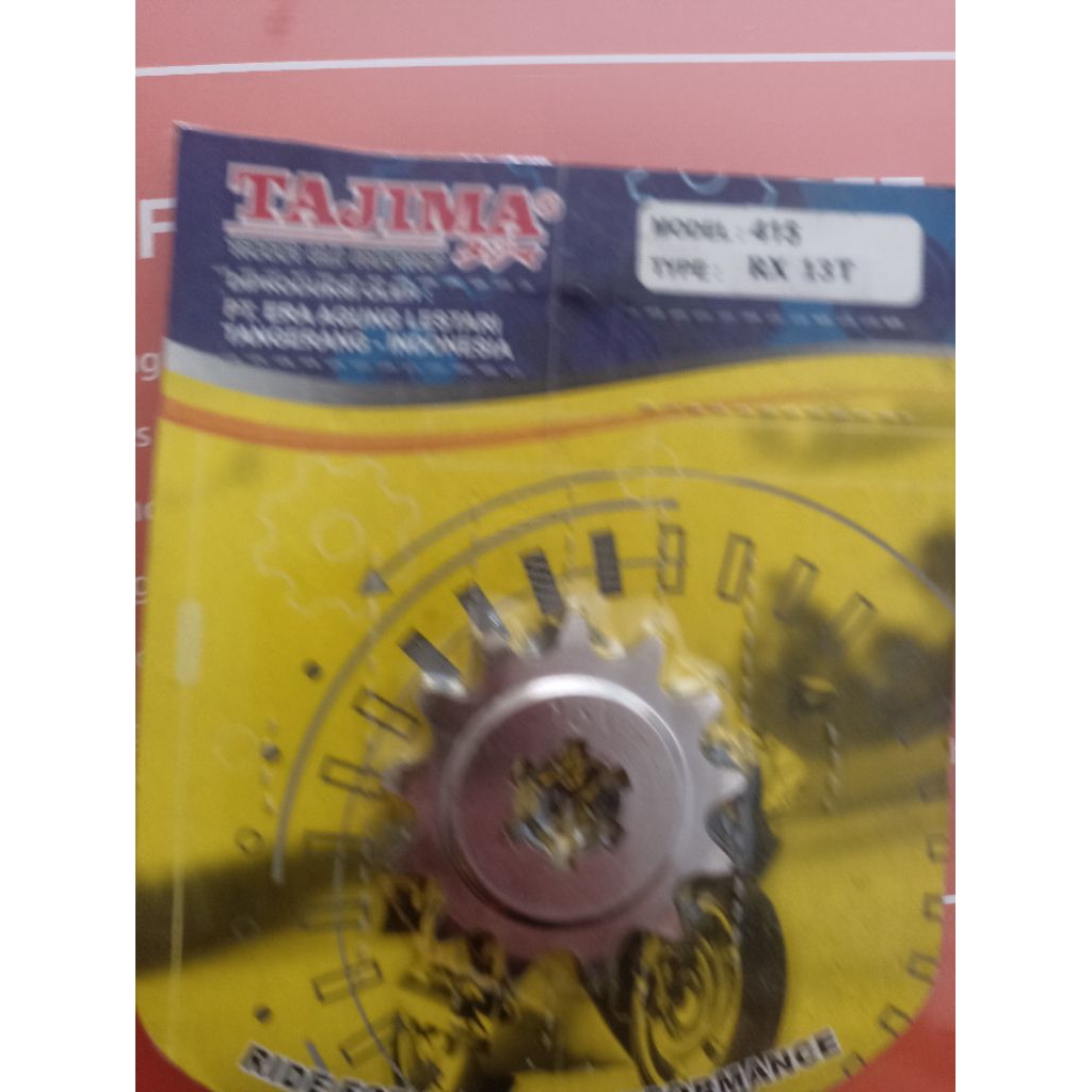 เกียร์หน้า 415 YAMAHA VEGA F1 JUPITER Z 13T THIN GEAR 415