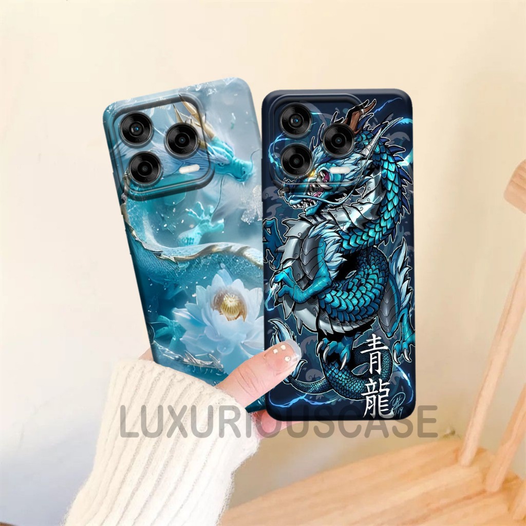 HP ล่าสุด ZTE Blade V70 Design & ZTE Blade V70 เคสโทรศัพท์ 2025 Dragon Motif | เคสดีไซน์ ZTE Nubia V