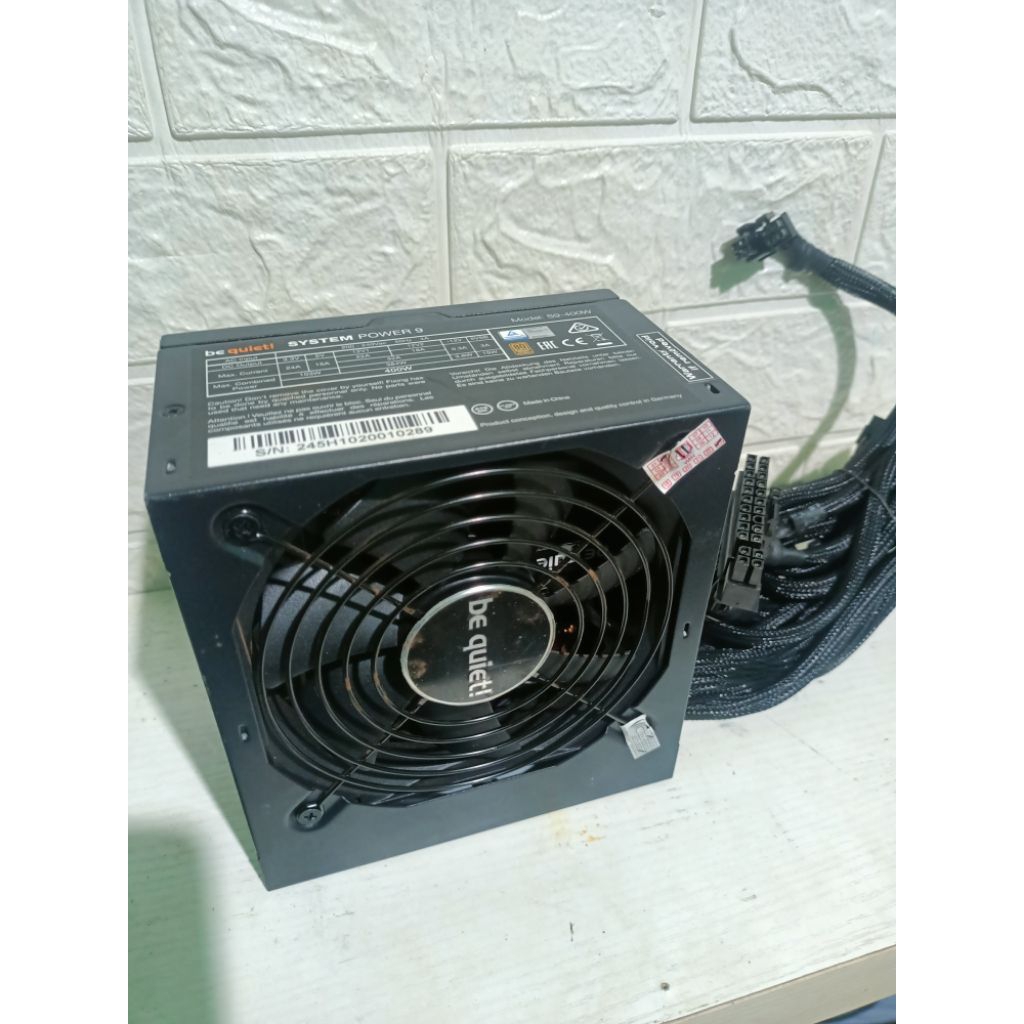 BEQUIET PSU 400W 500W 80+ สีบรอนซ์