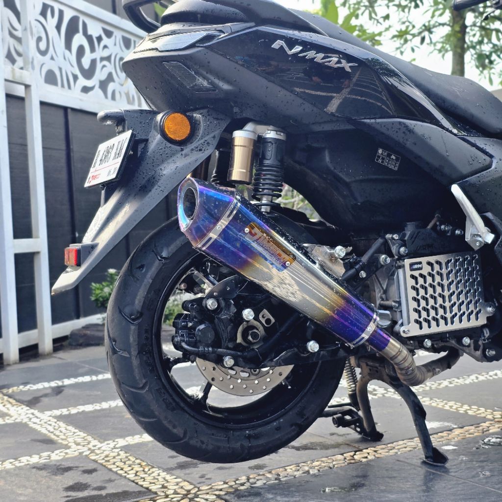 ท่อไอเสีย Cool Bass Racing Vario Nmax PCX Aerox Lexi ADV Stylo JIMSCO ระบบเต็มเดิม