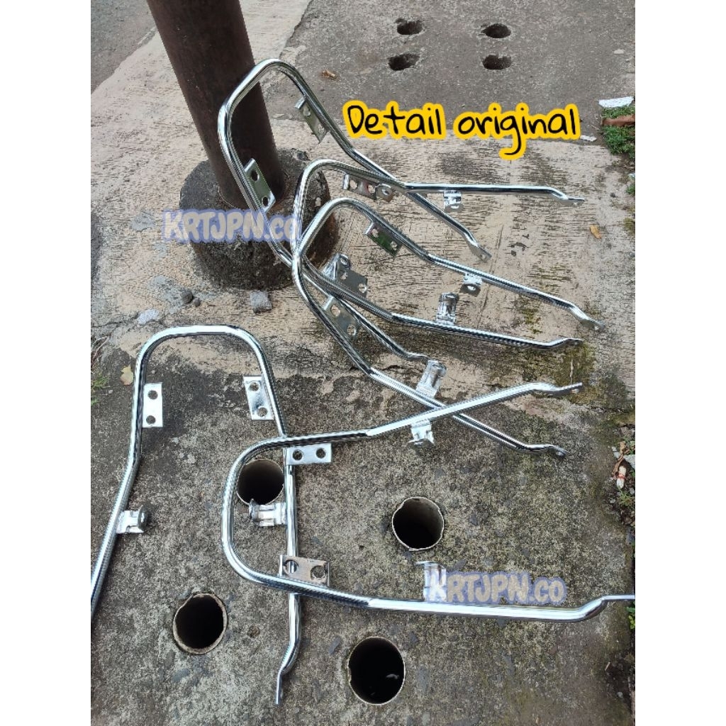 Begel ด้านหลัง honda gl100 gl cepek cpx chrome รายละเอียดเดิม cpx