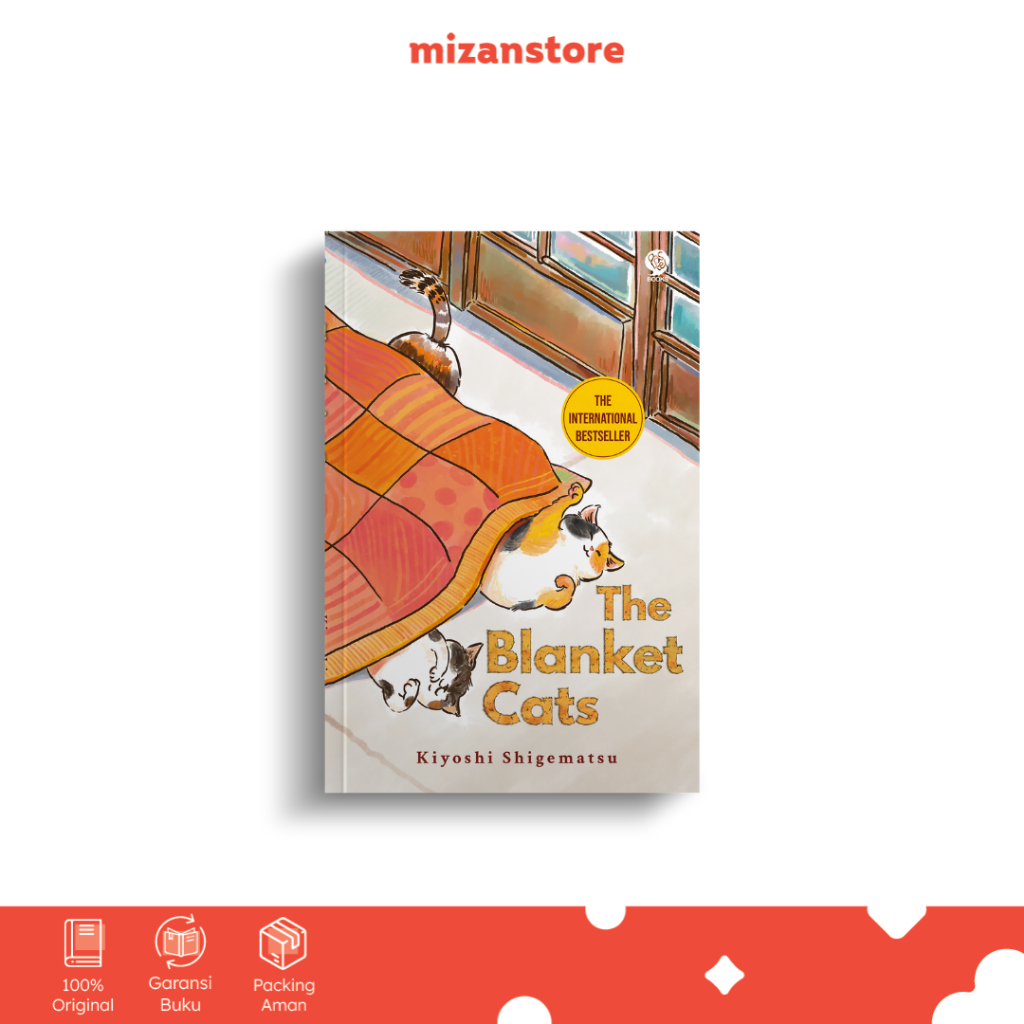 [Mizan Medan] หนังสือนวนิยายแมวผ้าห่ม - Kiyoshi Shigematsu