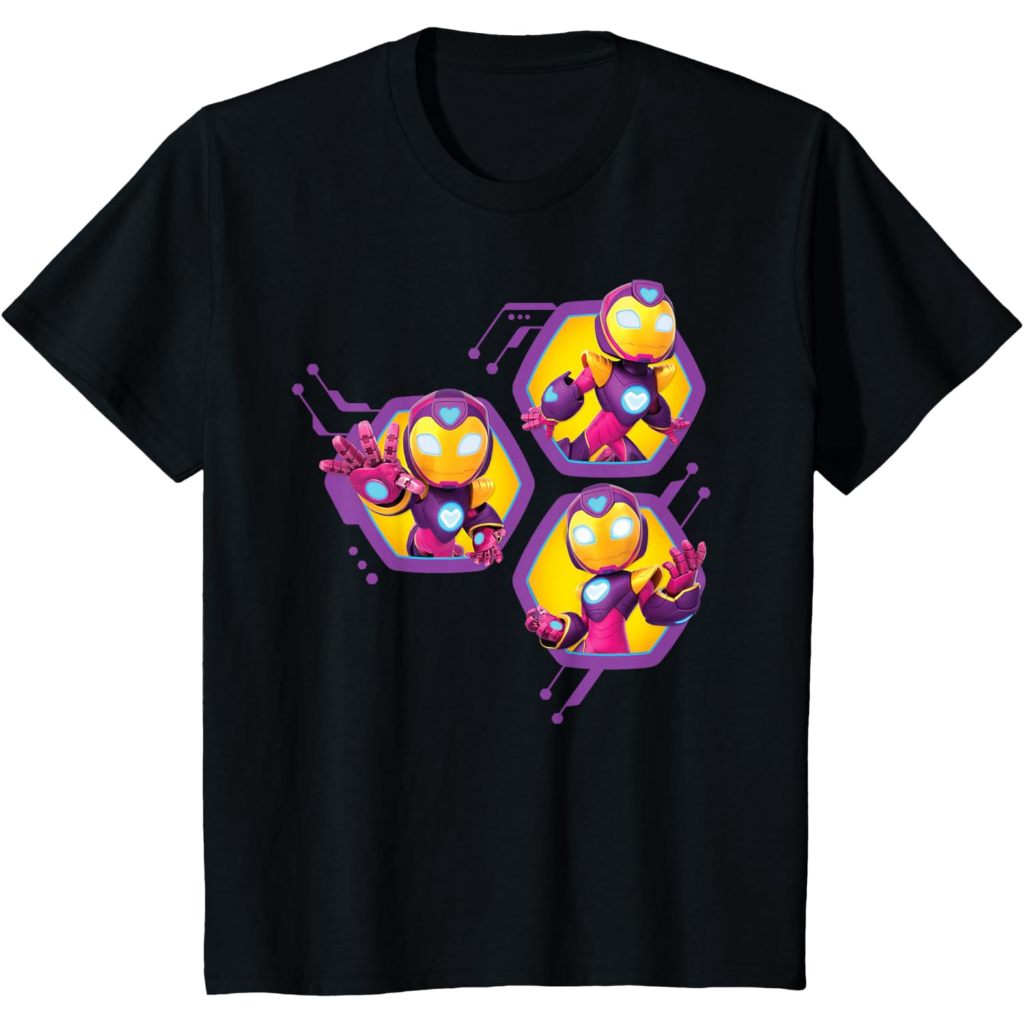 Marvel Iron Man and His Awesome Friends Ironheart Trio Kids T-Shirt