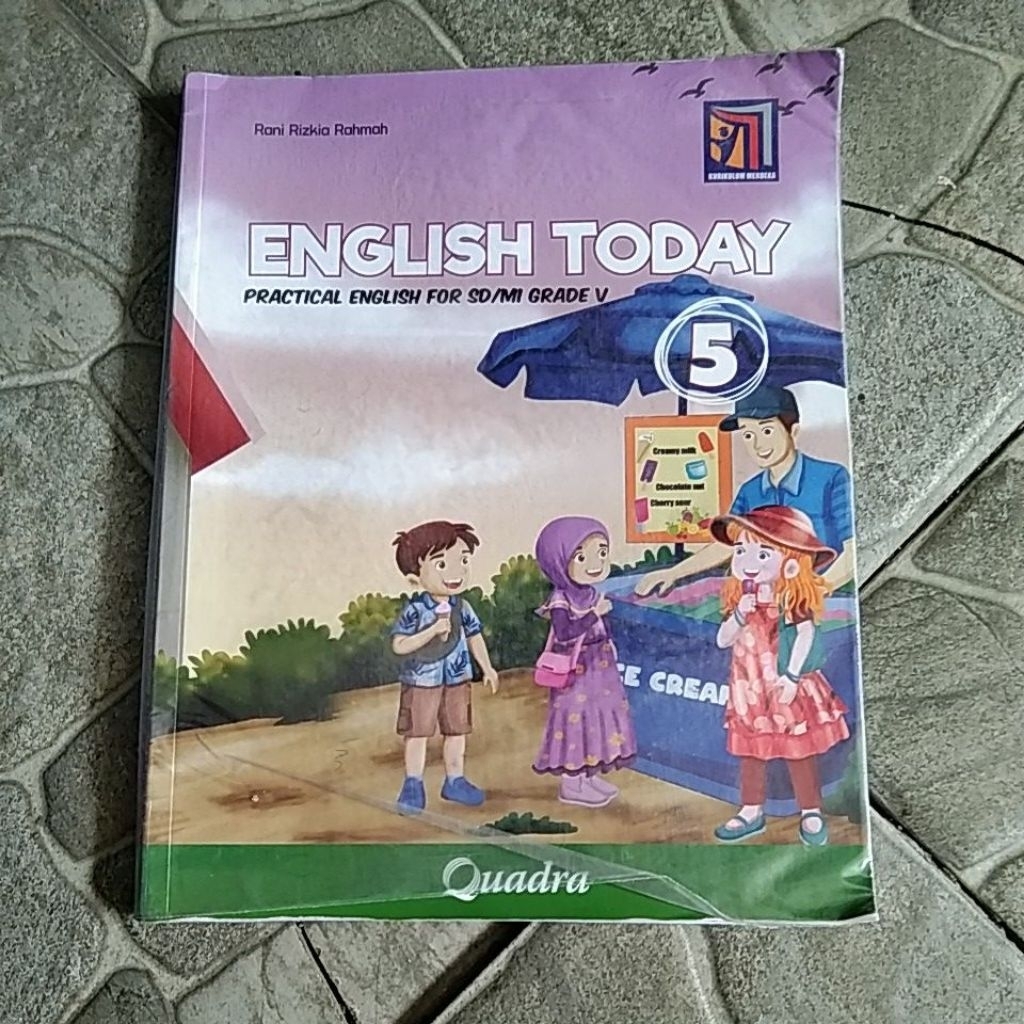 ENGLISH TODAY CLASS 5 QUADRA