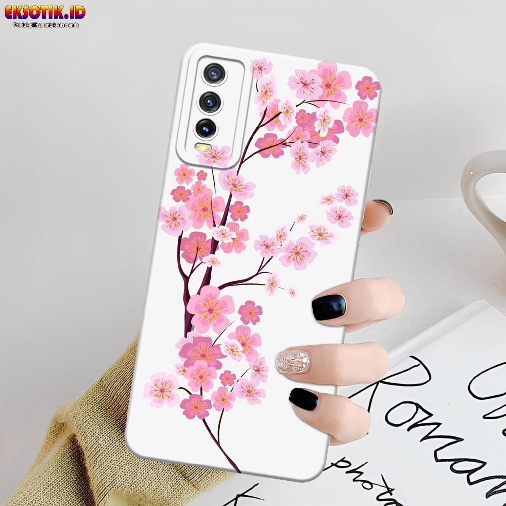 เคส VIVO Y12s Y20 Y20s - Eksotik.id - VIVO Y12s Y20 Y20s Casing - เคสดอกไม้ - เคสมือถือ - VIVO Y12s 