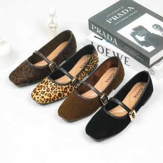 Joana - Emine sepatu flatshoes wanita leopard terbaru