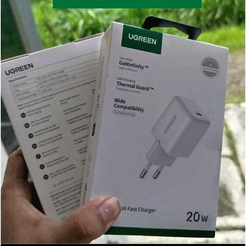 อะแดปเตอร์ชาร์จ Ugreen 20W Usb-C