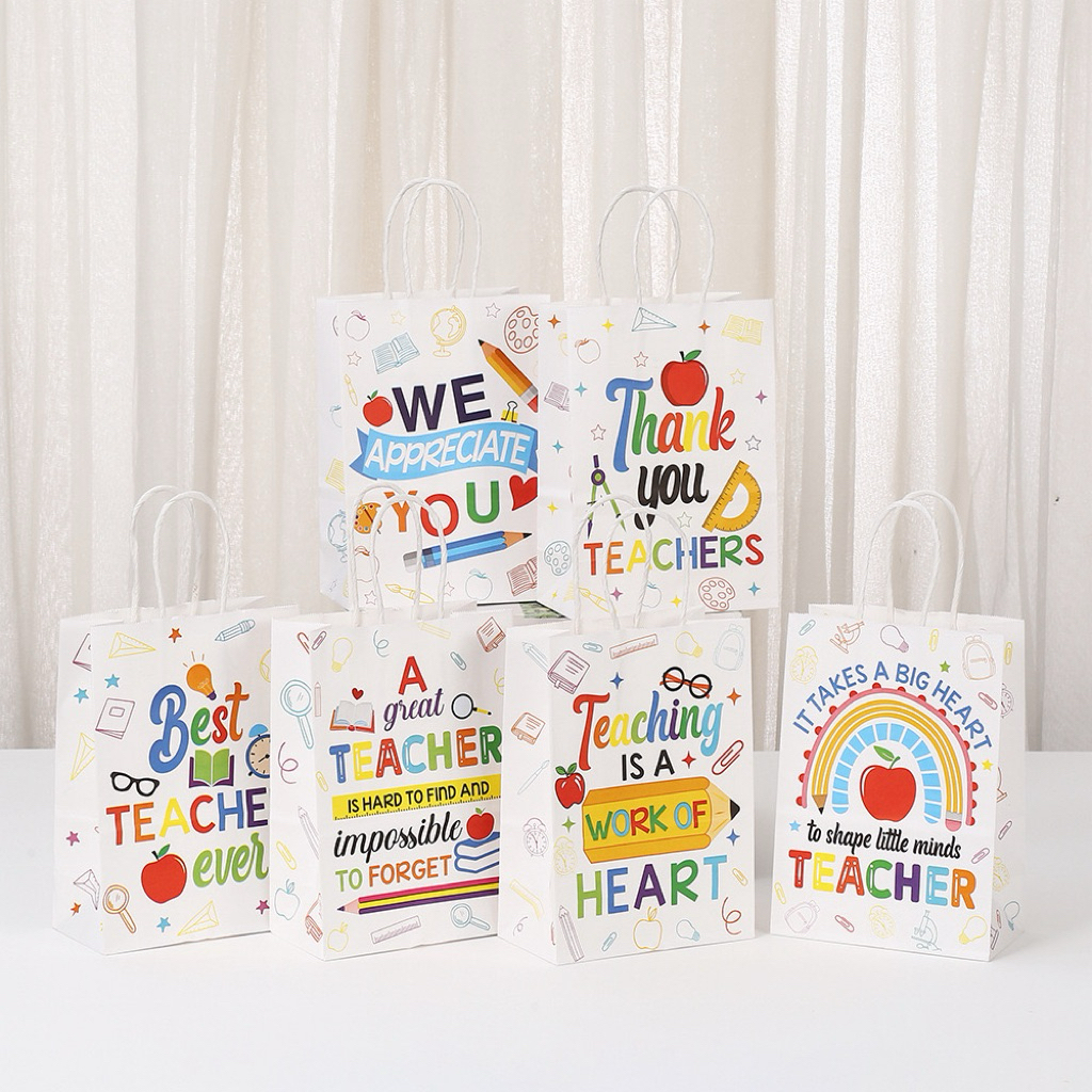 PAPER BAG GOODIE BAG GIFT BAG HAMPERS TEACHERS DAY
