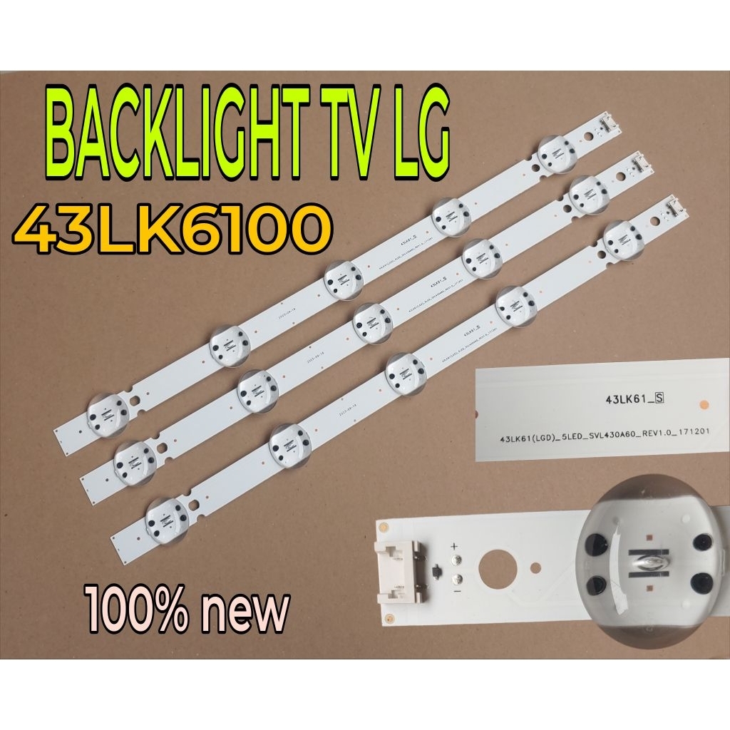 LG 43UK6100 BL TV LED BACKLIGHT LAMP