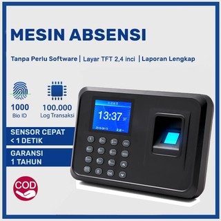 Mesin Absensi Sidik Jari, Fingerprint Attendance Machine, Access Control System Solution untuk Kantor