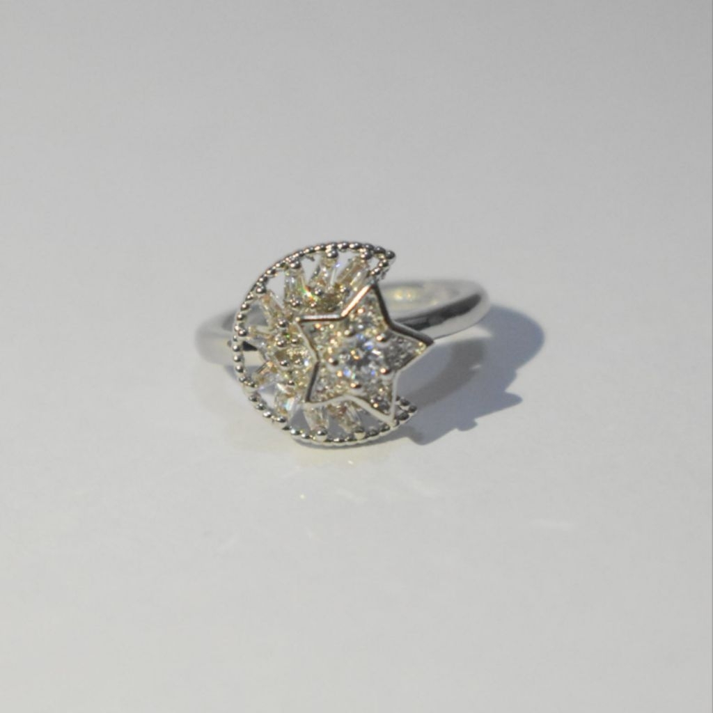 [จํากัด] ANXIETY RING STAR | แหวนความวิตกกังวล Lueurnajm | ดาวหมุน | แหวนความวิตกกังวลผู้หญิง | แหวน