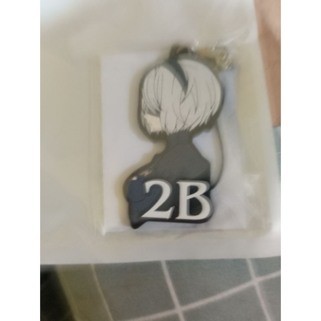 พวงกุญแจยาง Nier Automata 2B