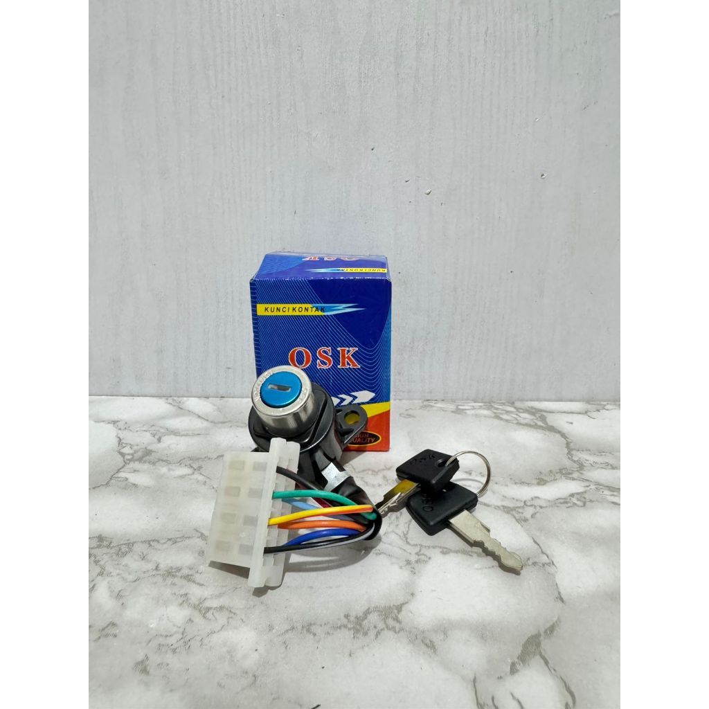 กุญแจจุดระเบิด Assy ชุด OSK C70MK3 กุญแจที่นั่ง C70MK3 C70 C 70 Pnp