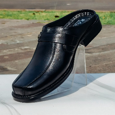 Tutong busong รองเท้าแตะหนังแบบสวมสําหรับผู้ชาย VL02 จัมโบ้ ขนาดใหญ่